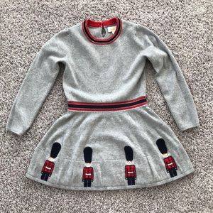 Mini Boden Little drummer sweater dress